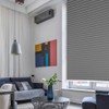 Sekey Pleated Blind, No Drilling Blackout, Window Pleated Blind Klemmfix