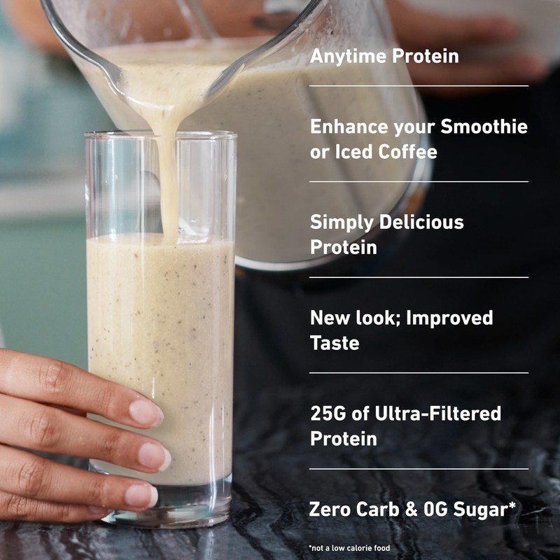 Isopure Zero Carb 100% Pure Whey Isolate Protein Powder, Lactose