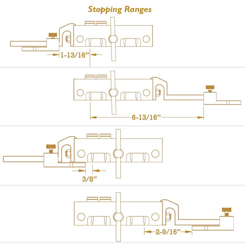 O'SKOOL Centering Dowel Extension Locator Jig for (DB06) Self Centering