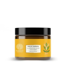 Forest Essentials Haldi Varnya Lepa, Moisturizing Facial Treatment Masque | Ideal for Women and Men | 60g