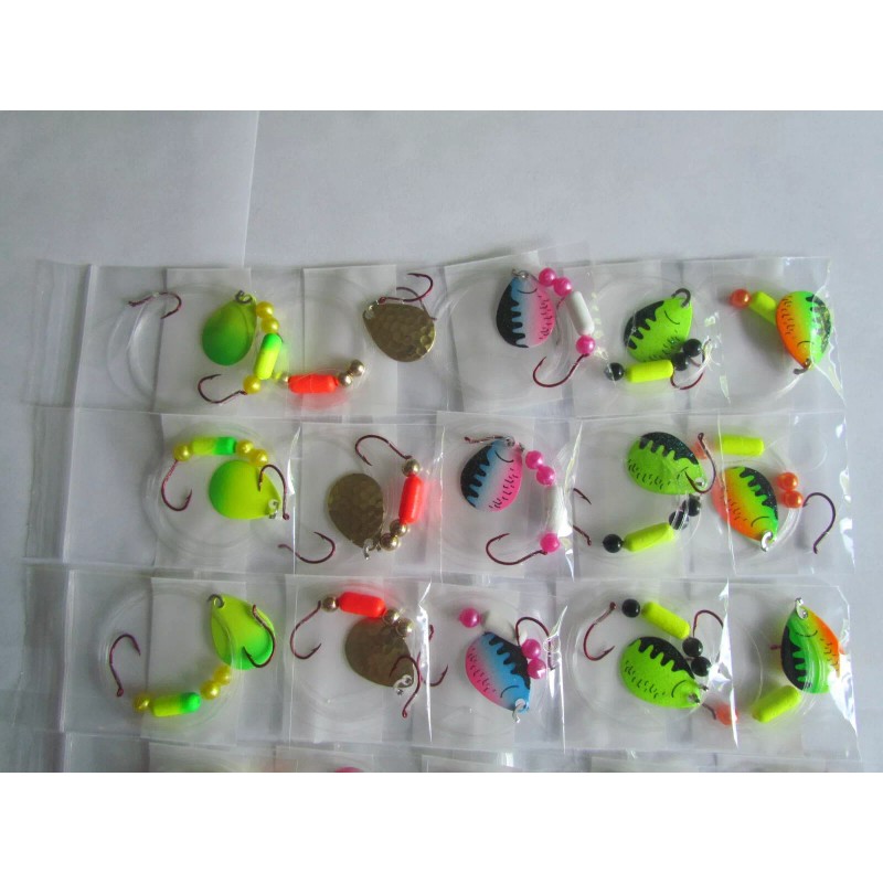 Colorado Spinner Harness 30 Spinner Floater Rigs Leech Minnow Crawler