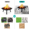 Fire Pit Mat, 39*39Inch Fireproof Mat, Outdoor Fire Pit Mat,
