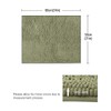 ITSOFT Chenille Bath Mat, Non Slip Bathroom Mat, Absorbent &