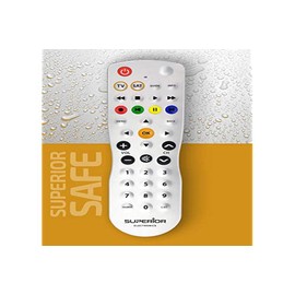 Superior Electronics SUPTWW001 Universal Remote Control with Two Memory Banks - White