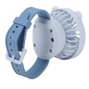 Protable Watch Fan with Adjustable Wristband Children Cartoon Electric Fan