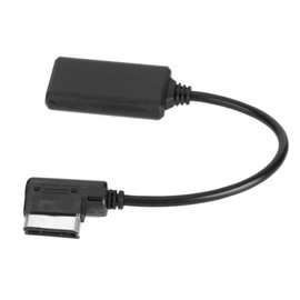 Aramox Receptor AUX para Coche, módulo Bluetooth Cable Receptor AUX Audio estéreo Música Bluetooth 5.2 Conector Adaptador Apto para -Benz AMI Multimedia
