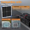 SUNAPEX 12V 10 Watt Solar Trickle Charger Maintainer - Waterproof
