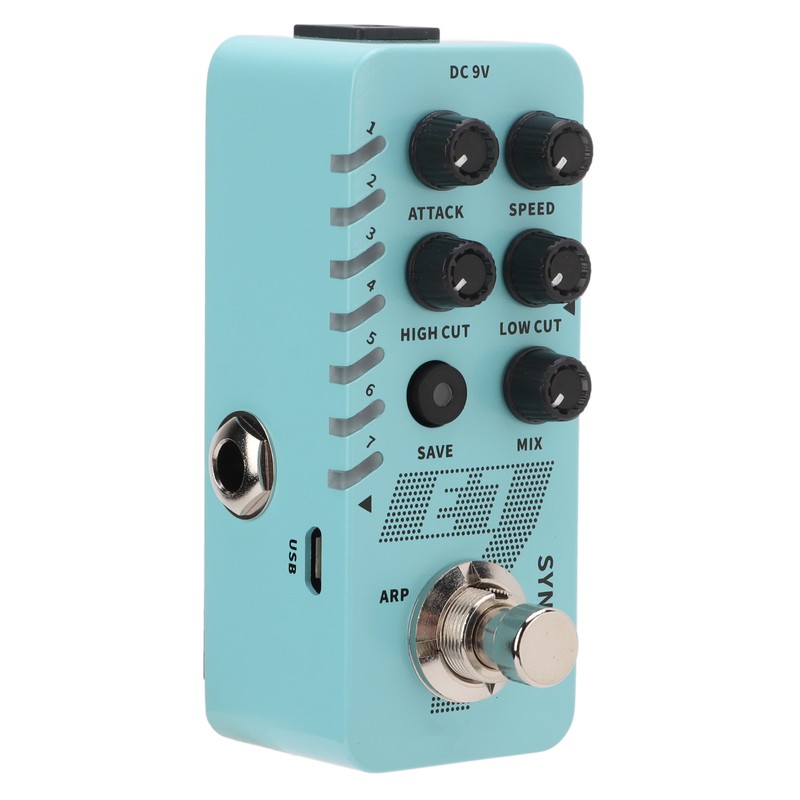 Synth Effect Guitar Electronic Polyphonic Synth Voice Effects Pedal with