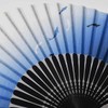 [Fashionable kimono Iroha] Men's Cloth Fan, Fan Bag Set, Dyed