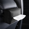 Car Tissue Holder,Leather Car Tissue Face Mask Box with Adjustabe
