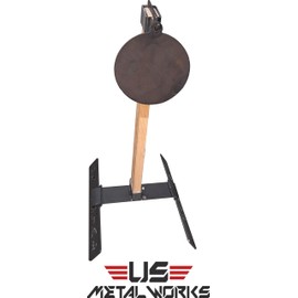 Collapsible (NEW) Steel Gong Target Stand W/ 6 Inch AR500 Gong