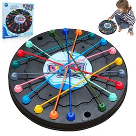 donciety Knot Logic Game, Brainy Knots Rope Untangling Strategy Board Game, Puzzle Game with Twisted Ropes, Rope Untangling Game, Colourful Twisted Rope Sorting Puzzle Game for 2 to 4 Players