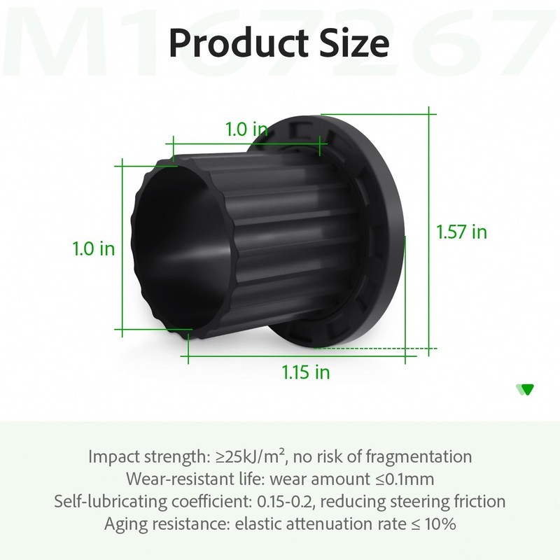 M167267 Bushing Fits Johnn Deeree Z335E Z345R Lawn Mowers Parts