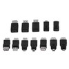 Fosa Pack of 12 Pcs Múltiples adaptadores USB 2.0 Convertidores