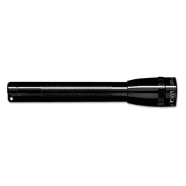 MagLite M2A016 Mini AA Flashlight, Black, Water Resistant, Adjustable Beam, Battery Powered