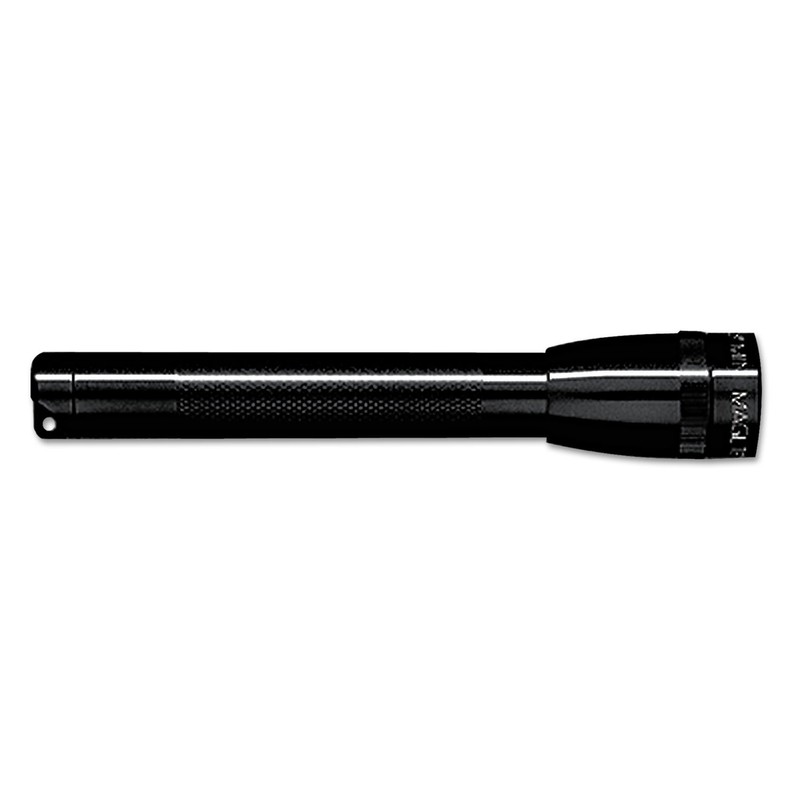 MagLite M2A016 Mini AA Flashlight, Black, Water Resistant, Adjustable Beam,
