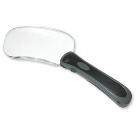 Carson Handheld Magnifiers LED Rim free 2 x - RM-77 Carson