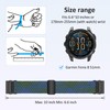 RosMank 26 mm Quickfit Braided Bracelet Compatible with Garmin Fenix