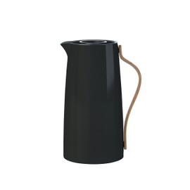 Stelton x-200-2 Emma Insulated Flask for Coffee 1.2 L Plastic Black 15.5 x 13 x 26 cm