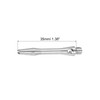 PATIKIL 35mm Aluminum Dart Shafts, Medium 2BA Thread Dart Stems
