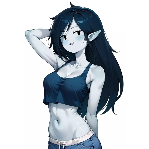 Marceline Abadeer Waifu Weatherproof Anime Sticker 6" Car Decal S29