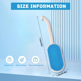 4 Stück 2 in 1 Aligner Chewies,Aligner Entfernungswerkzeug,Zahnspangen Entfernungswerkzeug für Mundpflege,Hygienisches Mundpflegezubehör,Persönliche Kieferorthopädische Versorgung