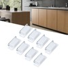 8 Set Stainless Steel Magnetic Door Catch Cupboard Closet Cabinet