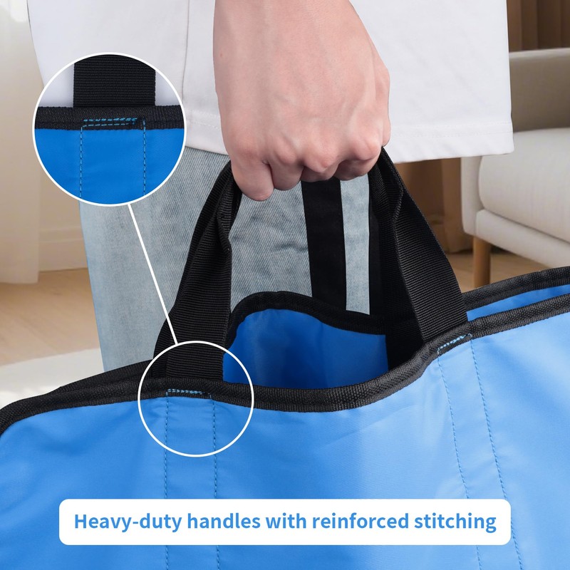 BREENHILL 2 Pack Positioning Bed Pad with Handles,Slide Sheets for