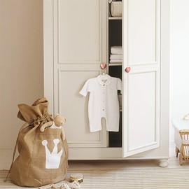 YOUYOUULU UULU 6 Pieces Heart-Shaped Ceramic Knobs for Children, Ceramic Knobs, Handles, Furniture Knobs, for Drawers, Cupboards, Doors, Bedroom, Kitchen Furniture, with 2 Types of Screws 1 (Pink)