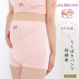 Inujirushi Honpo HB8380 Stomach Pants Pregnancy Belt Pink L