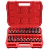 GETLITOOL 20Pcs Impact Allen Bit Socket Set, 1/2" Drive S2