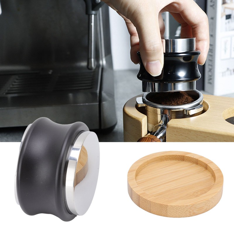 Coffee Distributor Stainless Steel Alloy Dual Head Adjustable Depth Coffee