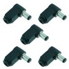 2.1mm x 5.5mm Male Plug Right Angle L Jack DC
