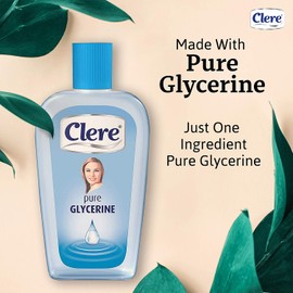 Clere BP Pure Glycerin for Versatile Skin Care, Softening and Moisturising (Pack of 2, 100 ml)