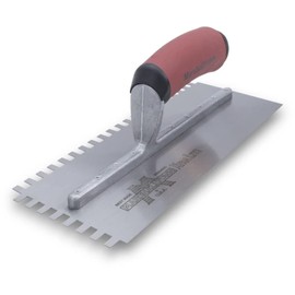 Marshalltown 4-1/2 in. W Steel Notched Trowel
