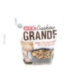 HEB H‑E‑B Cashew Grande Whole Roasted Cashews with Sea Salt 12oz - 1 bag