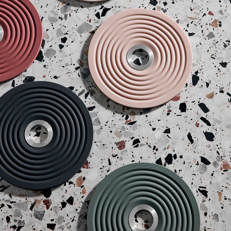 Blomus 64077 Coaster-64077 Coaster, 18/8 Stainless Steel