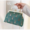 YeBon Retro Shoulder Chain Messenger Clutch Chinese Style Embroidered Jacquard