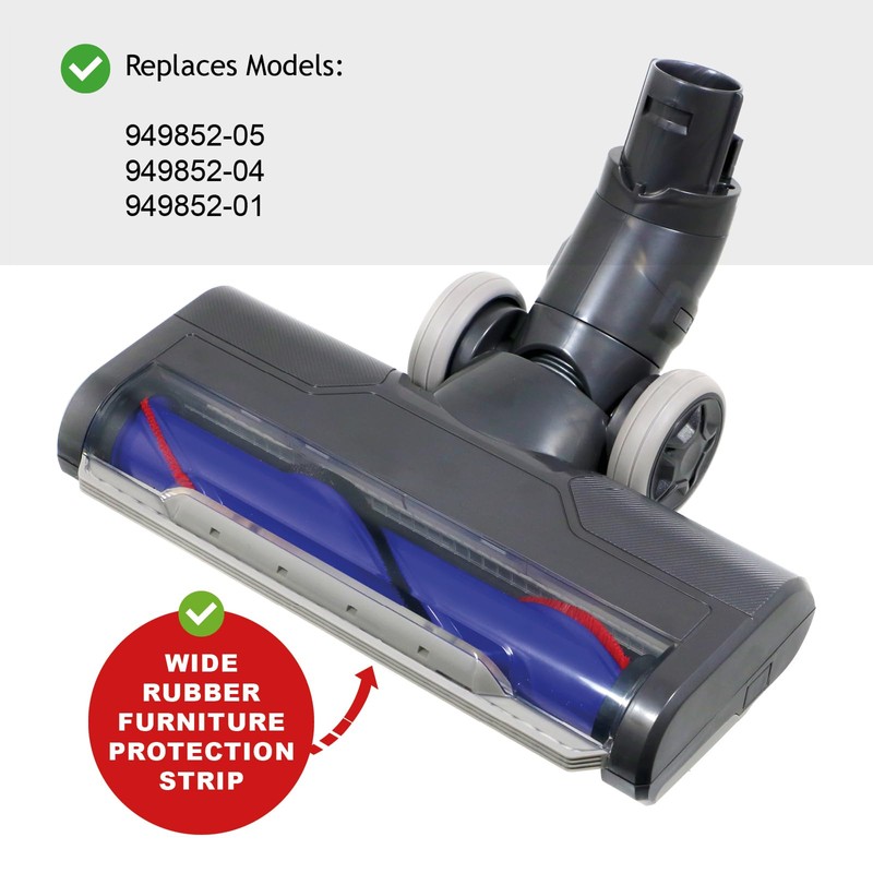 Spares2go Brush Head for Dyson DC59 V6 SV03 SV06 SV09