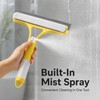 3-in-1 Window Cleaning Squeegee for Glass & Mirrors – Built-In