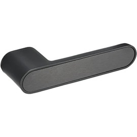Compatible con cerraduras minimalistas for puertas de interior, con succión magnética y cierre silencioso for puertas de madera de dormitorios domésticos.(Round Black)