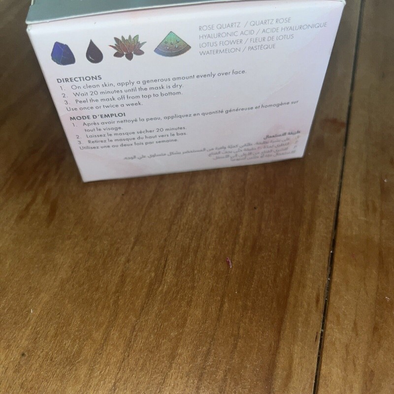Quartz Wishful Rose Quartz Lift & Glow Peel Off Face