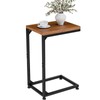 Ekisemio C Table for Sofa, C Shaped End Table with