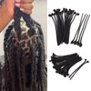 Natural Hair Braid Dreadlocks Extensions Afro Kinky Handmade Crochet Dreadlocks