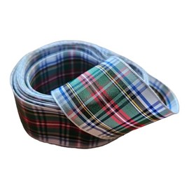 Tartan Ribbon 15mm, 25mm & 40mm Available in Dress Stewart, Flower of Scotland, Gordon & Irish National 3 Metres of Ribbon (Dress Stewart, 25mm)