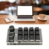 12 Key Mechanical Keyboard Support Wired USB Wireless Bluetooth DIY