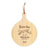 Stylish Wooden Rubber Wood Cutting Board Pizza Board Round