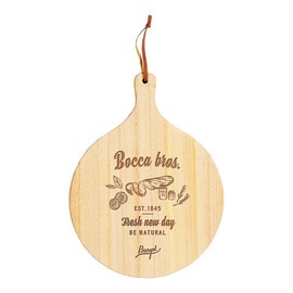 Stylish Wooden Rubber Wood Cutting Board Pizza Board Round