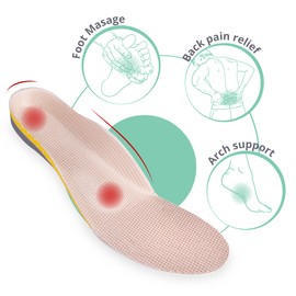 Marol Sport Insoles for Pressure Pain for Heel Spurs Size 35-46 - - 41-46