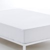 Bajera ajustable color blanco - Cama de 90 (alto 28